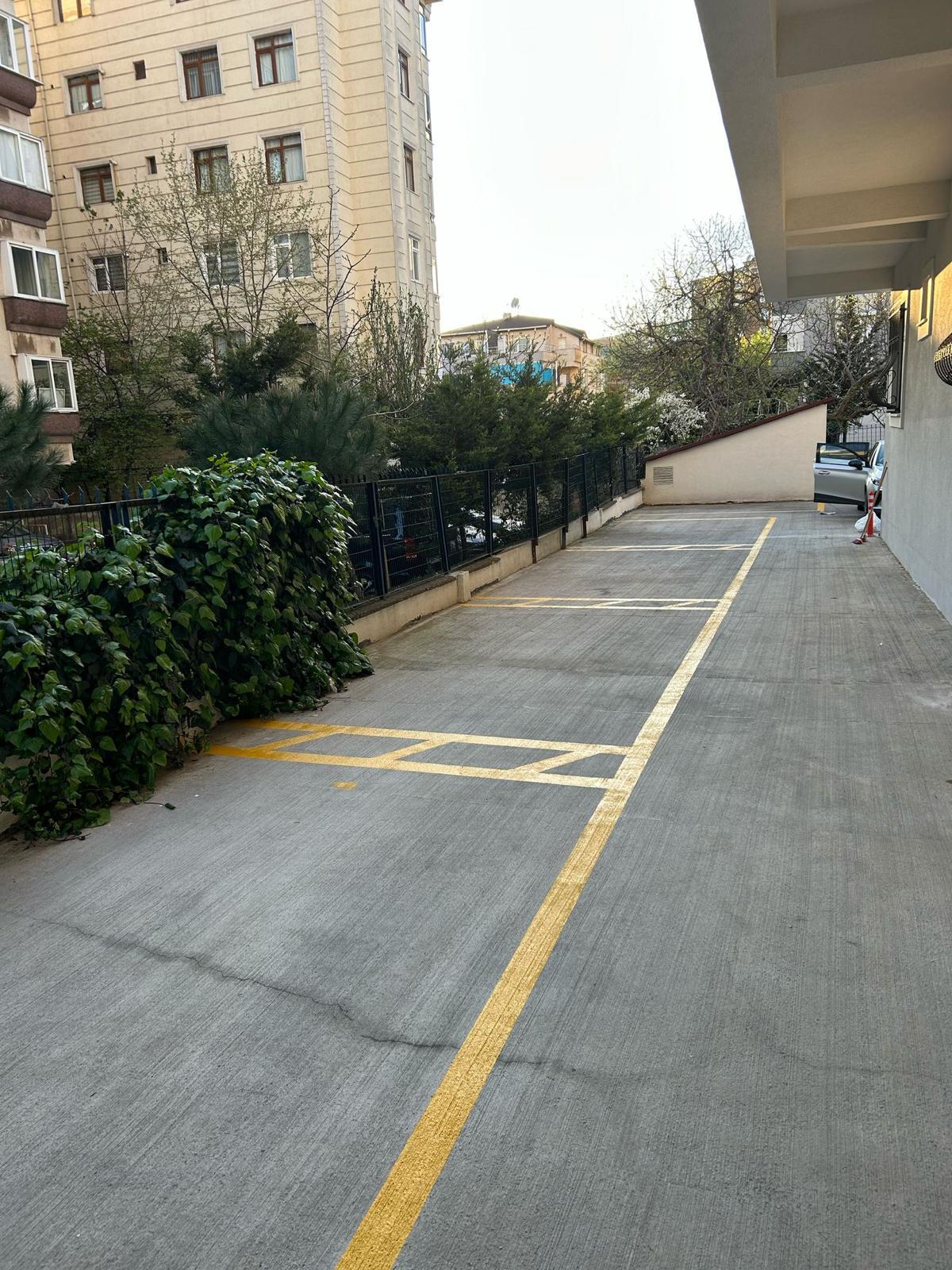 Otopark Çizgim Yol ve Otopark Çizgi Boyama Uygulaması Proje Fotoğrafı - 1